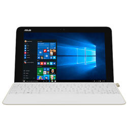 ASUS Transformer Mini T102 2-in-1 Laptop, Intel Atom, 4GB RAM, 64GB eMMC, 10.1, White Gold